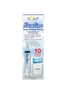 Squip, Nasaline, Nasal Rinsing System, 1 Kit