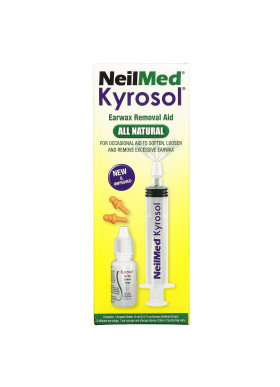Squip, NeilMed Kyrosol, Earwax Removal Aid, 5 Piece Kit