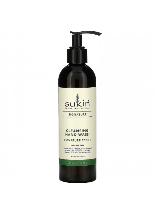 Sukin, Cleansing Hand Wash, Signature Scent, 8.46 fl oz (250 ml)