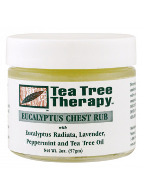 Tea Tree Therapy, Eucalyptus Chest Rub, 2 oz (57 g)
