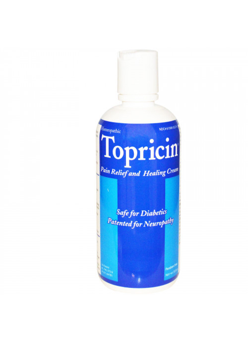 Topricin, Pain Relief and Healing Cream, 8.0 oz