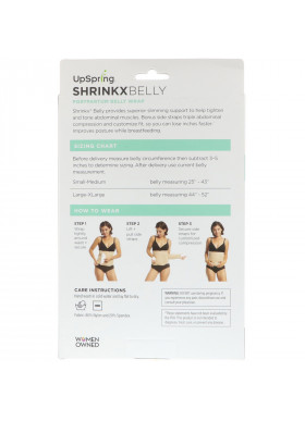 UpSpring, Shrinkx Belly, Postpartum Belly Wrap, Size L/XL, Nude
