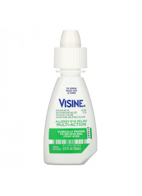 Visine, Allergy Eye Relief, Multi-Action Eye Drops, 1/2 fl oz (15 ml)