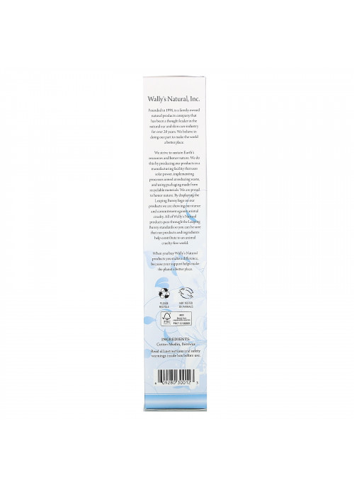 Wally's Natural, Beeswax Ear Candles, Luxury Collection, Unscented, 12 Candles