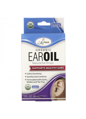 Wally's Natural, Organic Ear Oil, 1 fl oz (30 ml)