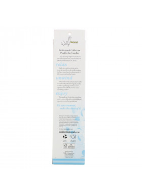 Wally's Natural, Professional Collection, Paraffin Ear Candles, Unscented, 4 Pack
