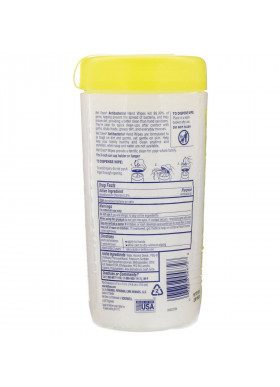 Wet Ones, Antibacterial, Hand Wipes, Citrus Scent, 40 Wipes
