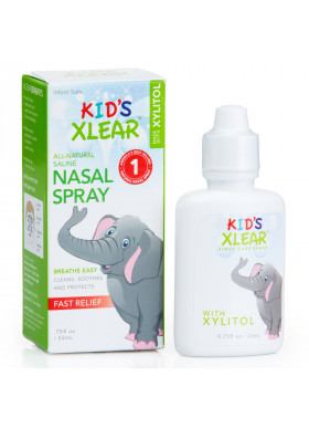 Xlear, Kid's Xlear, Saline Nasal Spray, .75 fl oz (22 ml)