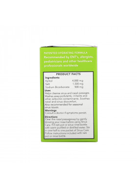 Xlear, Sinus Care Rinse Packets, Fast Relief, 20 Count, 6 g Each