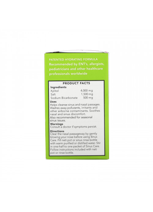 Xlear, Sinus Care Rinse Packets, Fast Relief, 20 Count, 6 g Each