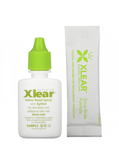 Xlear, Sinus Care Rinse Packets, Fast Relief, 20 Count, 6 g Each