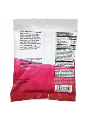 Zand, Organic Herbalozenge, Cranberry Raspberry, 18 Lozenges