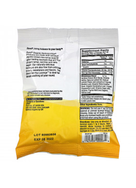 Zand, Organic Herbalozenge, Lemon Honey Soother, 18 Lozenges