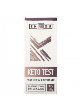 Zhou Nutrition, Keto Test, 125 Test Strips