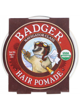 Badger Company, Organic, Hair Pomade, Navigator Class, 2 oz (56 g)