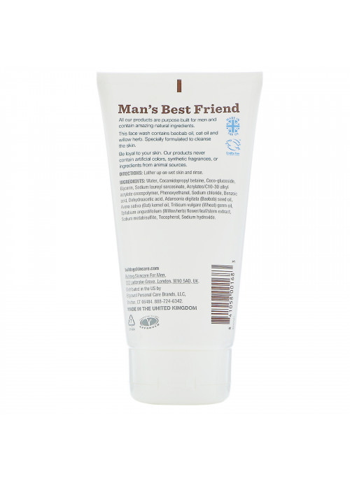 Bulldog Skincare For Men, Face Wash, Sensitive, 5 fl oz (150 ml)