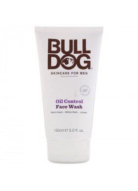 Bulldog Skincare For Men, Oil Control Face Wash, 5 fl oz (150 ml)