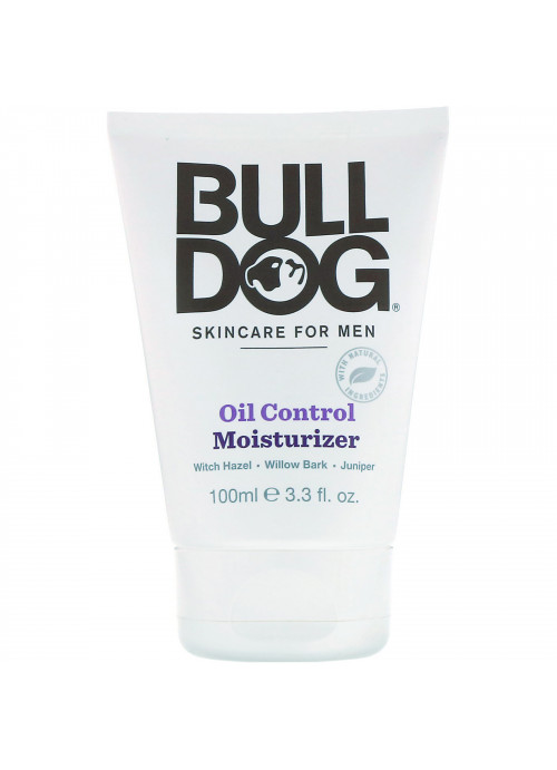 Bulldog Skincare For Men, Oil Control Moisturizer, 3.3 fl oz (100 ml)
