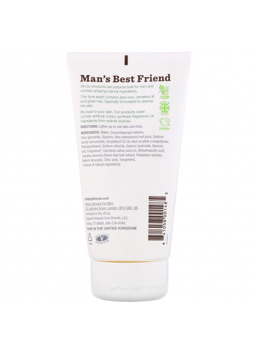 Bulldog Skincare For Men, Original Face Wash, 5 fl oz (150 ml)