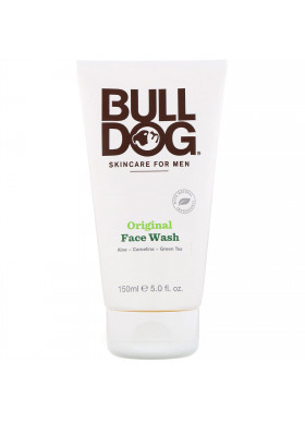 Bulldog Skincare For Men, Original Face Wash, 5 fl oz (150 ml)