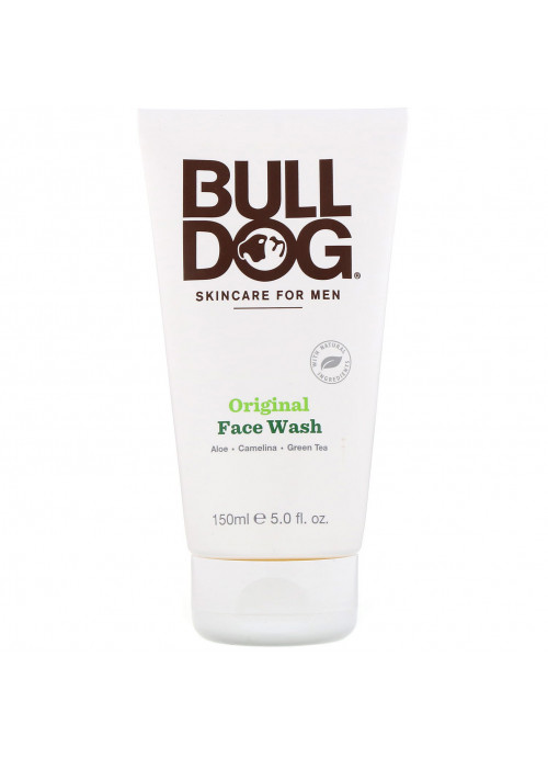Bulldog Skincare For Men, Original Face Wash, 5 fl oz (150 ml)