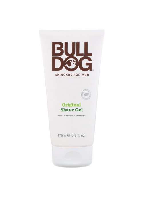 Bulldog Skincare For Men, Original Shave Gel, 5.9 fl oz (175 ml)