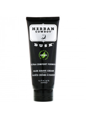 Herban Cowboy, Aloe Shave Cream, Dusk, 6.7 fl oz (200 ml)