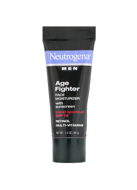 Neutrogena, Men, Age Fighter Face Moisturizer with Sunscreen, SPF 15, 1.4 oz (40 g)
