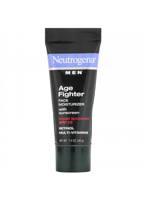 Neutrogena, Men, Age Fighter Face Moisturizer with Sunscreen, SPF 15, 1.4 oz (40 g)