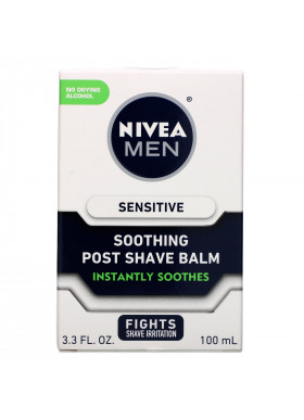 Nivea, Soothing Post Shave Balm for Men, Sensitive, 3.3 fl oz (100 ml)