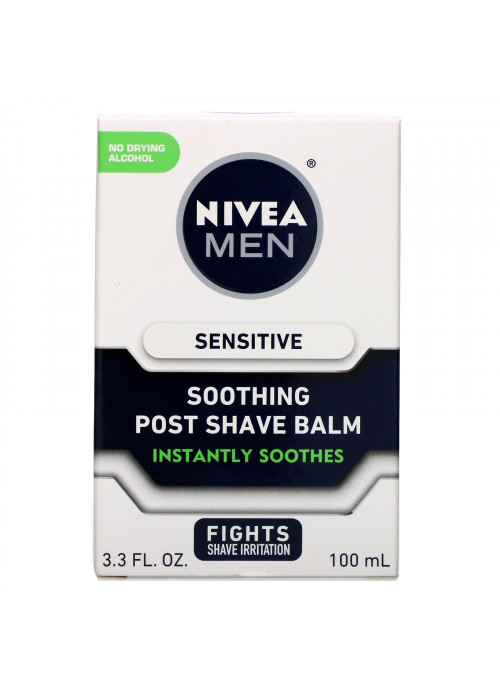 Nivea, Soothing Post Shave Balm for Men, Sensitive, 3.3 fl oz (100 ml)