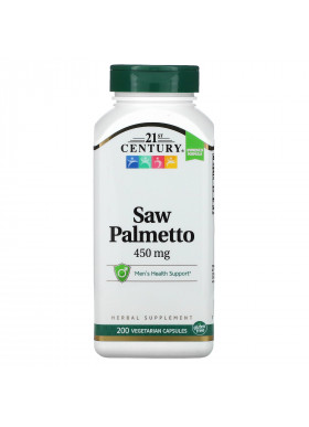 21st Century, Saw Palmetto, 450 mg, 200 Vegetarian Capsules