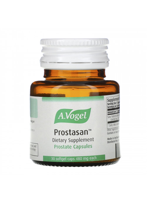 A Vogel, Prostasan, Prostate Capsules, 480 mg, 30 Softgel Caps