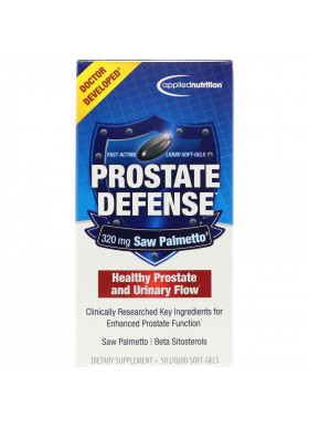 appliednutrition, Prostate Defense, 50 Liquid Soft-Gels