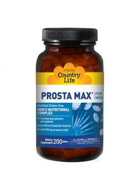 Country Life, Prosta Max for Men, 200 Tablets