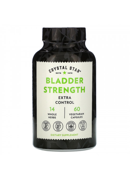 Crystal Star, Bladder Strength, 60 Vegetarian Capsules