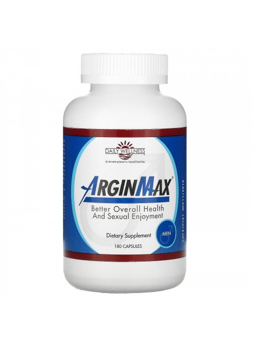 Daily Wellness Company, ArginMax, Men, 180 Capsules