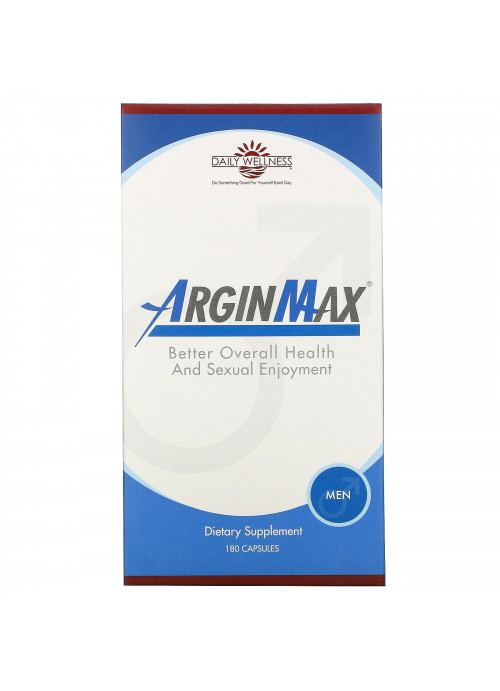 Daily Wellness Company, ArginMax, Men, 180 Capsules