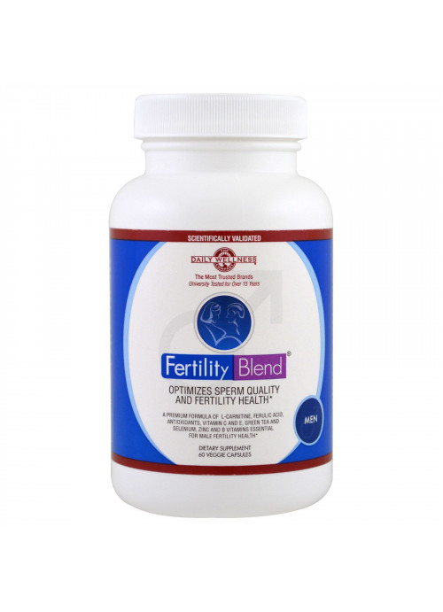 Daily Wellness Company, Fertility Blend, Men, 60 Veggie Capsules