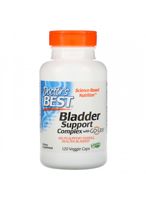 Doctor's Best, Bladder Support Complex with Go-Less, 120 Veggie Caps