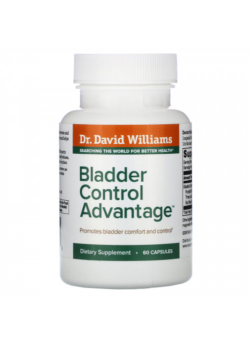 Dr. Williams, Bladder Control Advantage, 60 Capsules