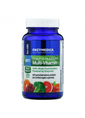 Enzymedica, Enzyme Nutrition Multi-Vitamin, Men's, 120 Capsules