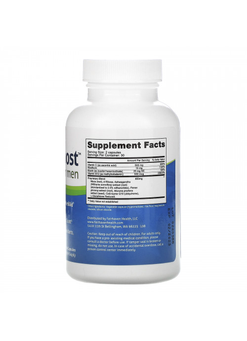 Fairhaven Health, CountBoost for Men, 60 Capsules
