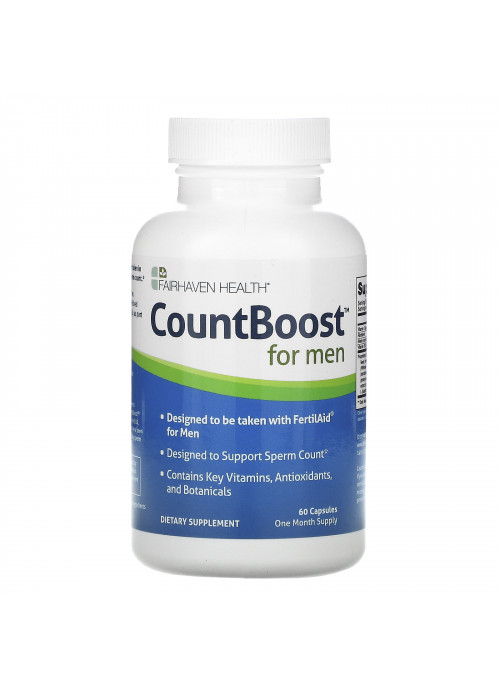 Fairhaven Health, CountBoost for Men, 60 Capsules