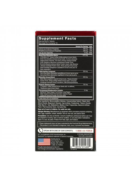 Force Factor, Score! XXL, Male Enhancement,  30 Tablets