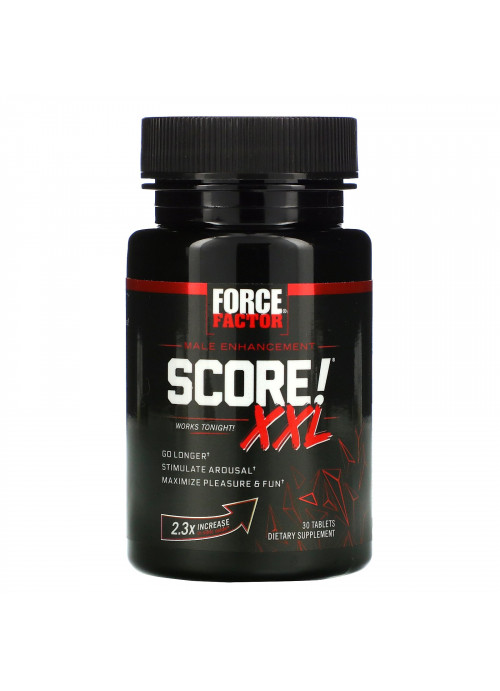 Force Factor, Score! XXL, Male Enhancement,  30 Tablets