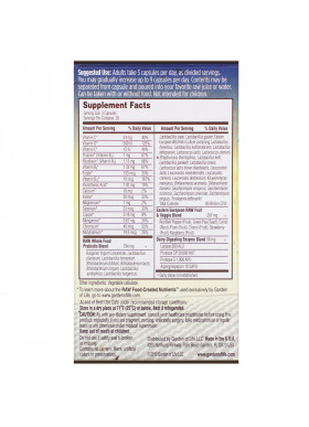 Garden of Life, RAW Probiotics, Men, 85 Billion Live Cultures, 90 Vegetarian Capsules