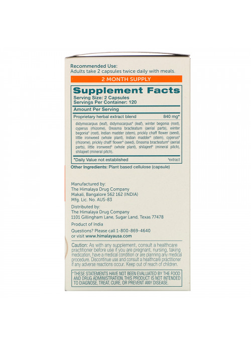 Himalaya, UriCare, 240 Vegetarian Capsules