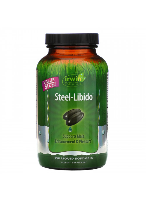 Irwin Naturals, Steel-Libido, 150 Liquid Soft-Gels
