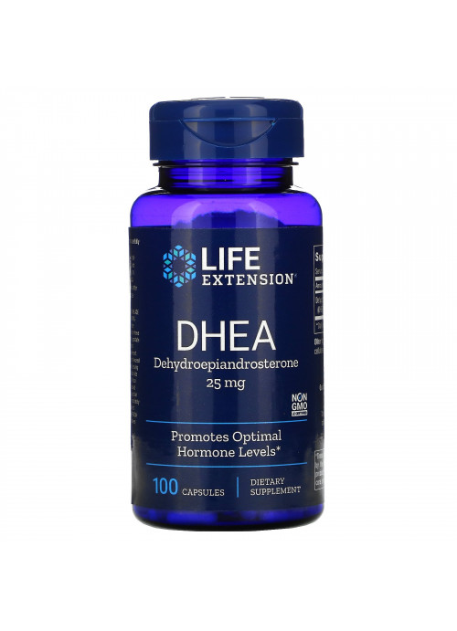Life Extension, DHEA, 25 mg, 100 Capsules
